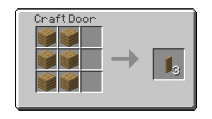 Addon Cửa Bí Mật Giống Block – MCPE/Crafting and Building